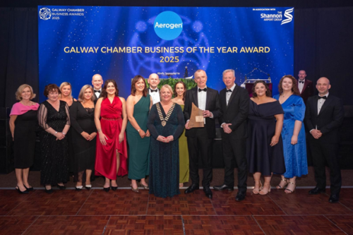 Aerogen Wins Two Major Awards at the Galway Chamber Business Awards